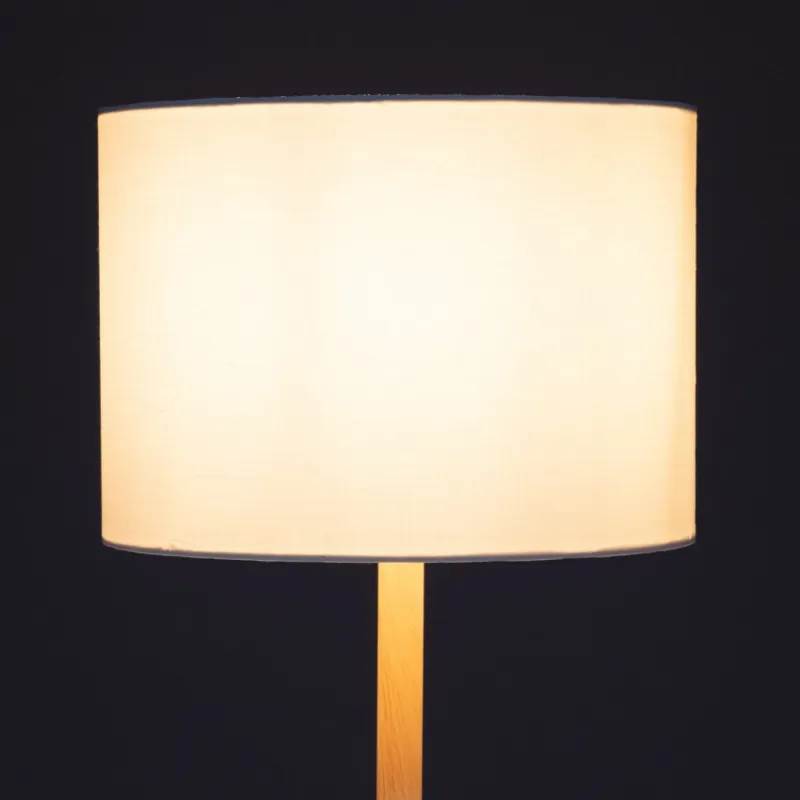 lampe-sur-pied-table-aluminium-blanc-abat-jour-blanc-culot-e27