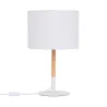 lampe-sur-pied-table-aluminium-blanc-abat-jour-blanc-culot-e27