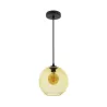 suspension-boule-28cm-verre-jaune-culot-e27