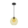suspension-boule-28cm-verre-jaune-culot-e27