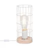 lampe-de-table-bois-grille-blanche-vintage-culot-e27