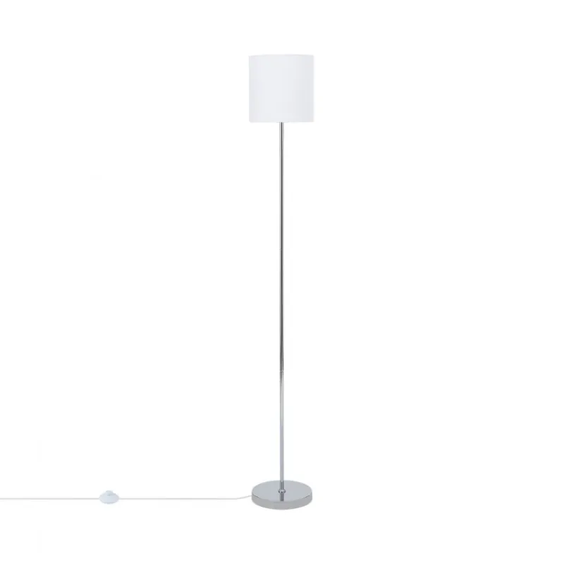 lampadaire-sur-pied-aluminium-abat-jour-blanc-culot-e27