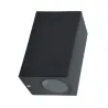 applique murale gris anthracite double spot gu10 etanche