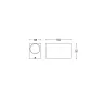 applique murale gris anthracite double spot gu10 etanche