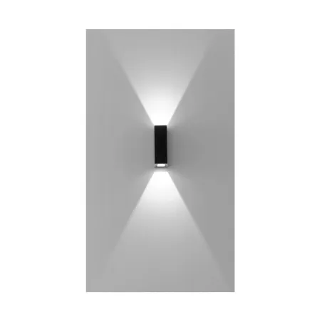 applique murale gris anthracite double spot gu10 etanche