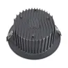 encastrable 50w led blanc 5500 lumens reflecteur chrome ugr17
