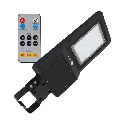 candelabre solaire detecteur de mouvement ip65-32w-3600 lumens-5000k-fixation murale