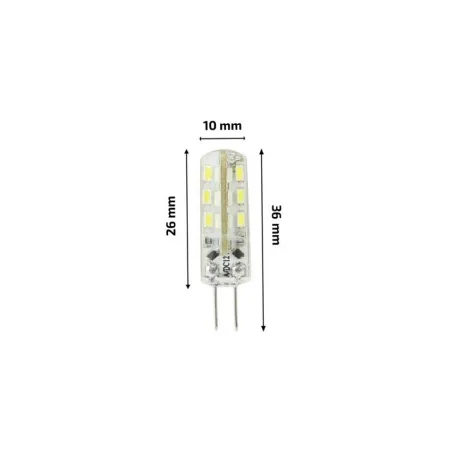 Ampoule LED g4 120 lumens extra fine diametre 10mmx36mm
