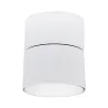Applique plafonnier 7w led rond blanc orientable saillie