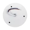 Applique plafonnier 15w led rond blanc orientable saillie