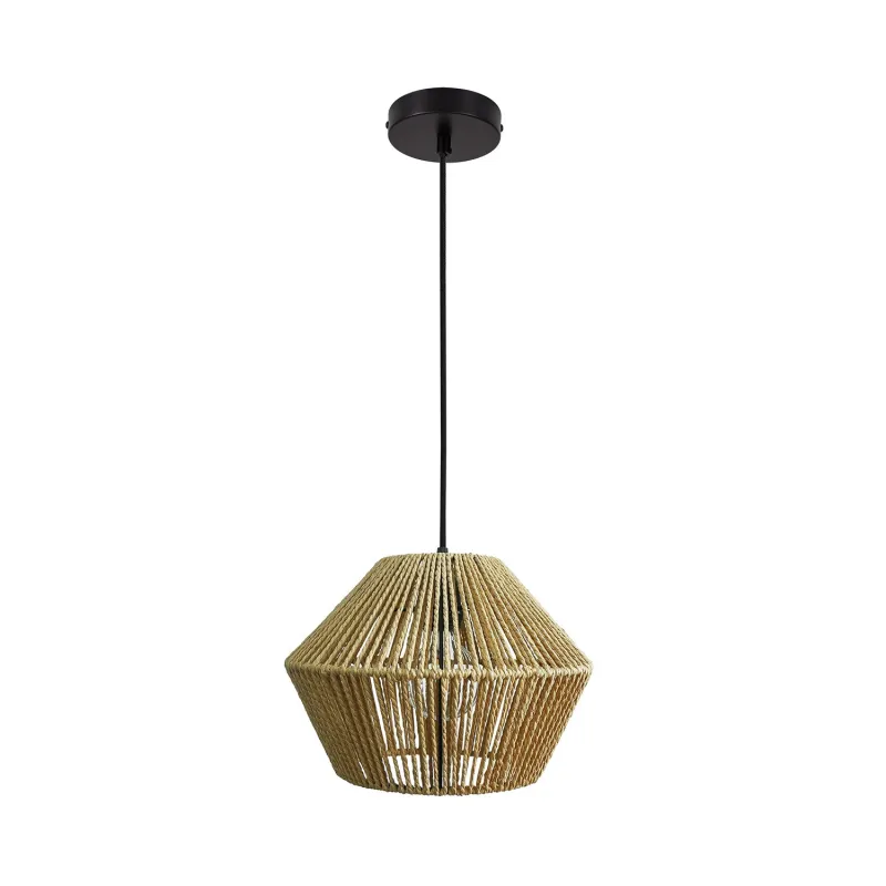 Suspension luminaire suspendu tressé culot e27