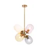 Suspension luminaire suspendu plafonnier 4 culot e27