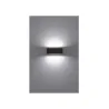 applique-murale-exterieur-noire-design-double-eclairage-led-12w-etanche-180mm
