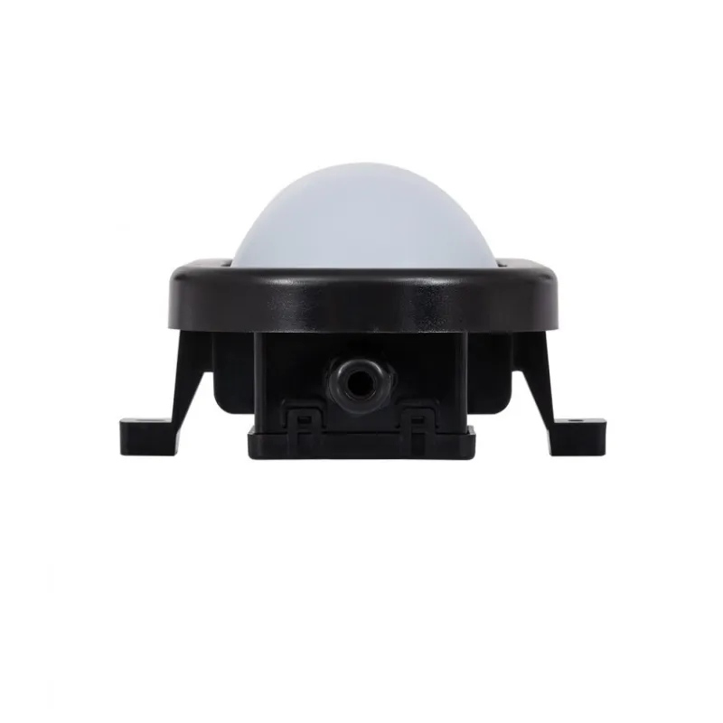 applique plafonnier ip54 hublot led exterieur rectangle noir