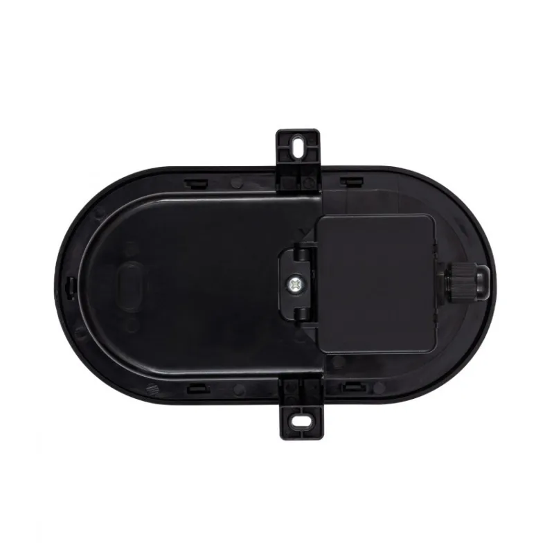 applique plafonnier ip54 hublot led exterieur rectangle noir