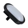 applique plafonnier ip54 hublot led exterieur rectangle noir