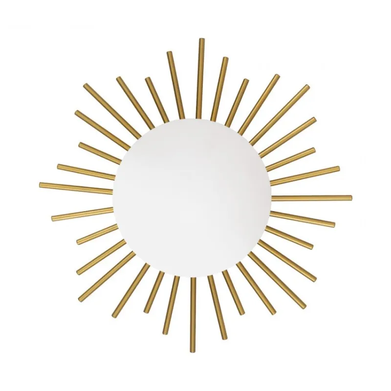 applique murale soleil doré douille e14