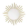 applique murale soleil doré douille e14