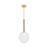 Suspension luminaire suspendu verre et acier doré culot g9