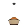 suspension-luminaire-suspendu-culot-e27-abat-jour-orange