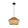 suspension-luminaire-suspendu-culot-e27-abat-jour-orange