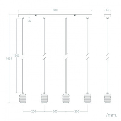 suspension-luminaire-68cm-suspendu-noire-4x-culot-e27