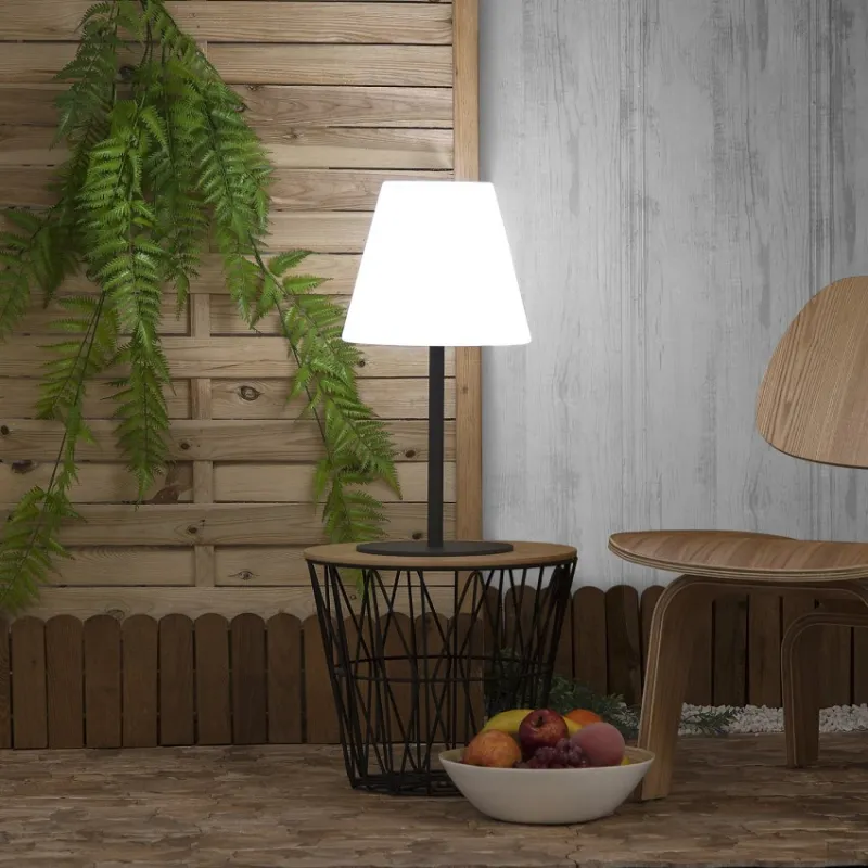 lampe solaire de table a poser 52cm exterieur-ip44-1w-130lm-3000k-4000k-6000k
