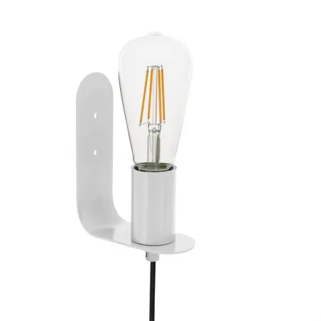 applique-murale-blanche-culot-e27-aluminium-blanc