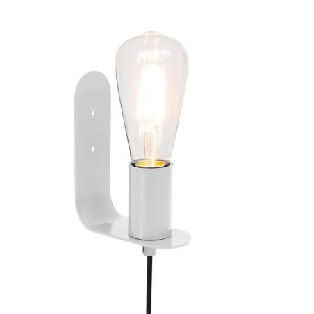 applique-murale-blanche-culot-e27-aluminium-blanc