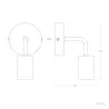 applique-murale-noire-simple-douille-e27-aluminium-noir