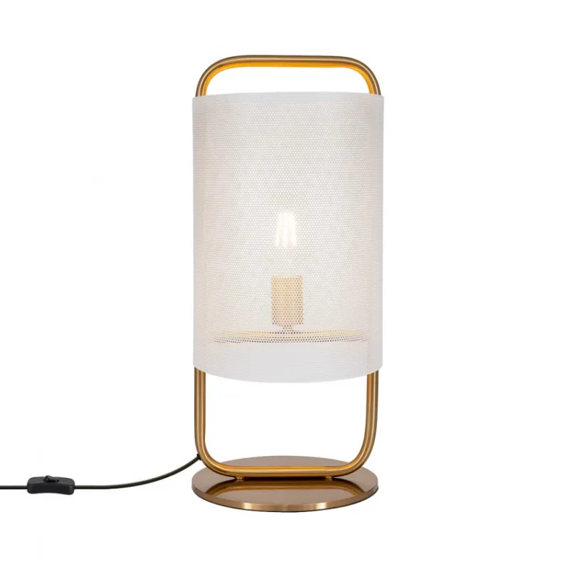 lampe-de-table-metal-dore-culot-e27-style-abat-jour-blanc