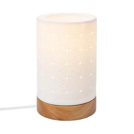 lampe-de-table-ceramique-blanche-culot-e14