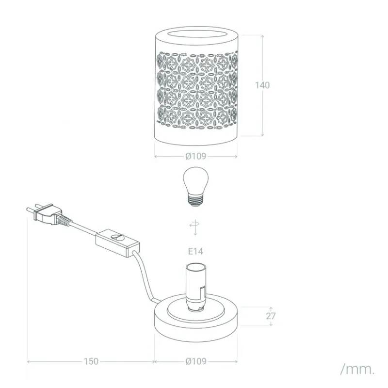 lampe-de-table-ceramique-blanche-culot-e14