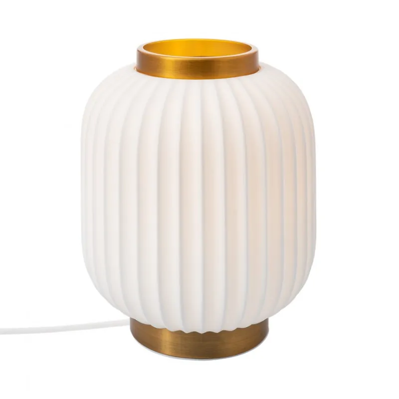 lampe-de-table-ceramique-blanche-culot-e14-socle-bronze