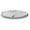Encastrable 28w led rt2012 ip44 ultra plat recouvrable 300mm blanc-bbc