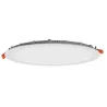 Encastrable 28w led rt2012 ip44 ultra plat recouvrable 300mm blanc-bbc