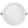 Encastrable 28w led rt2012 ip44 ultra plat recouvrable 300mm blanc-bbc