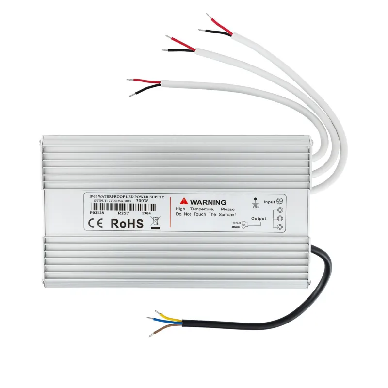 Transformateur de courant 300w spécial LED-12V DC-Étanche ip67