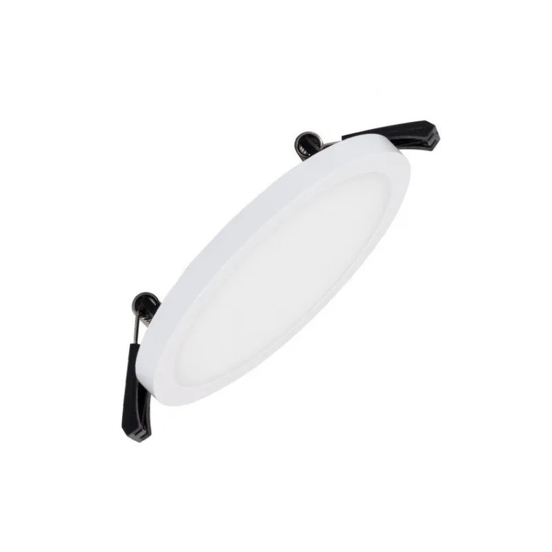Downlight spot led rond blanc encastrable 8w-960 lumens
