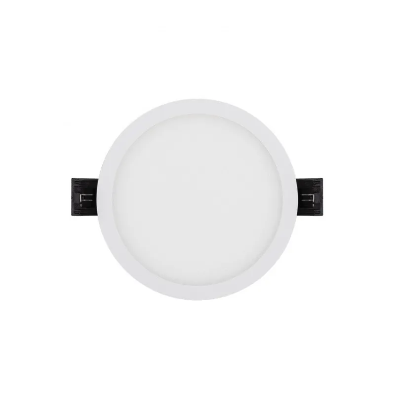 Downlight spot led rond blanc encastrable 8w-960 lumens