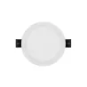 Downlight spot led rond blanc encastrable 8w-960 lumens