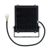 Projecteur à Led 20W ultra plat étanche exterieur noir-2700 lumens