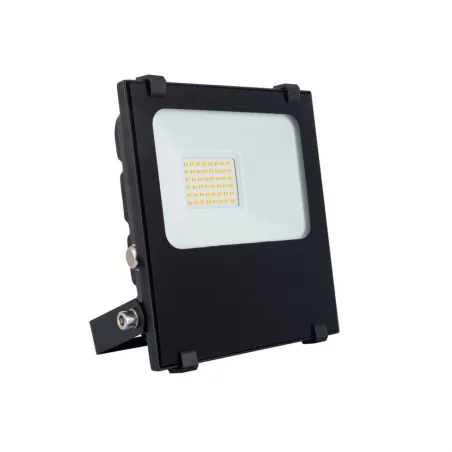Projecteur à Led 20W ultra plat étanche exterieur noir-2700 lumens