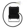 Projecteur led 10W-noir-ultra fin-ip65-1300 lumens etanche exterieur rocaille jardin