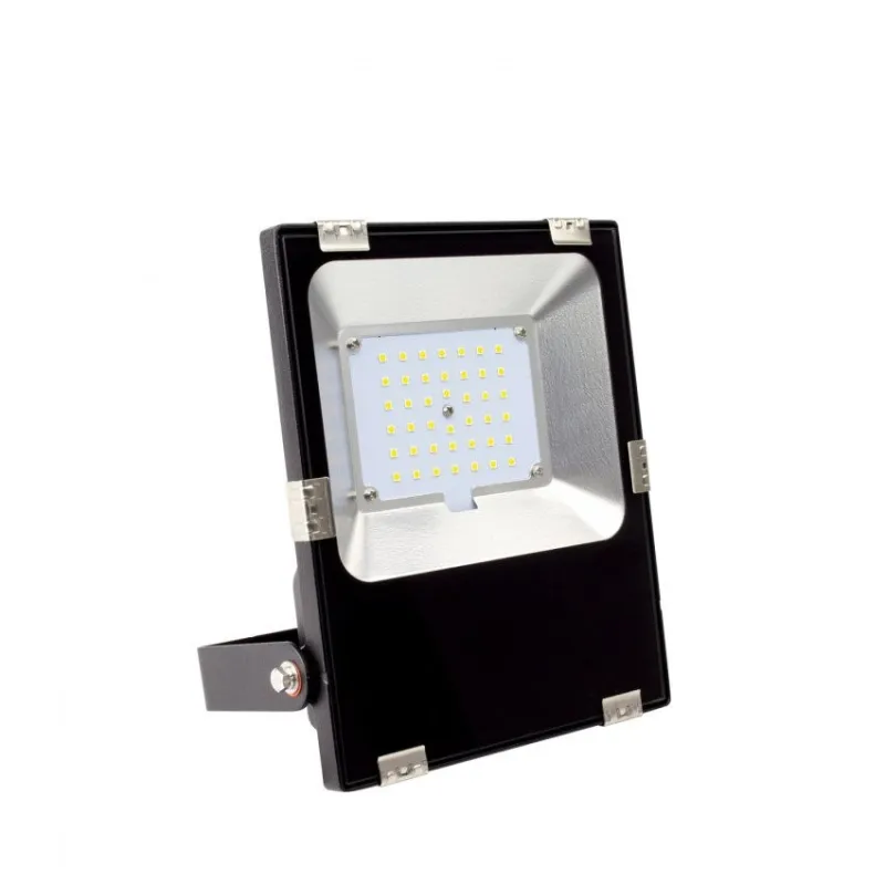 Projecteur led 30w-3300 lumens-ip65 professionnel ultra plat variable