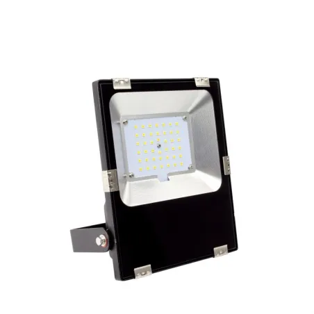 Projecteur led 30w-3300 lumens-ip65 professionnel ultra plat variable