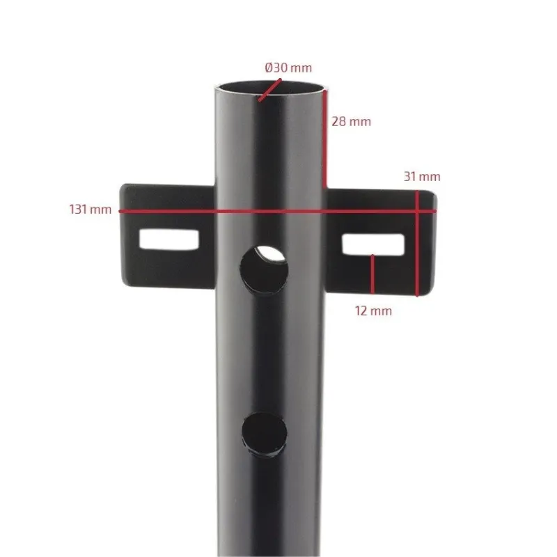 Potence support projecteur Eclairage enseigne vitrine déporté led 50cm-75cm-100cm
