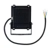 Projecteur à Led 20W détecteur rf-noir ultra fin-ip65-2700lm-étanche extérieur