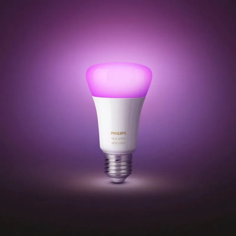 Ampoule LED E27 RGBW PHILIPS Hue Color 9W