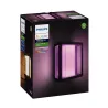 Applique extérieure rgbw Philips Hue 16w led 1200lm ip44 noire